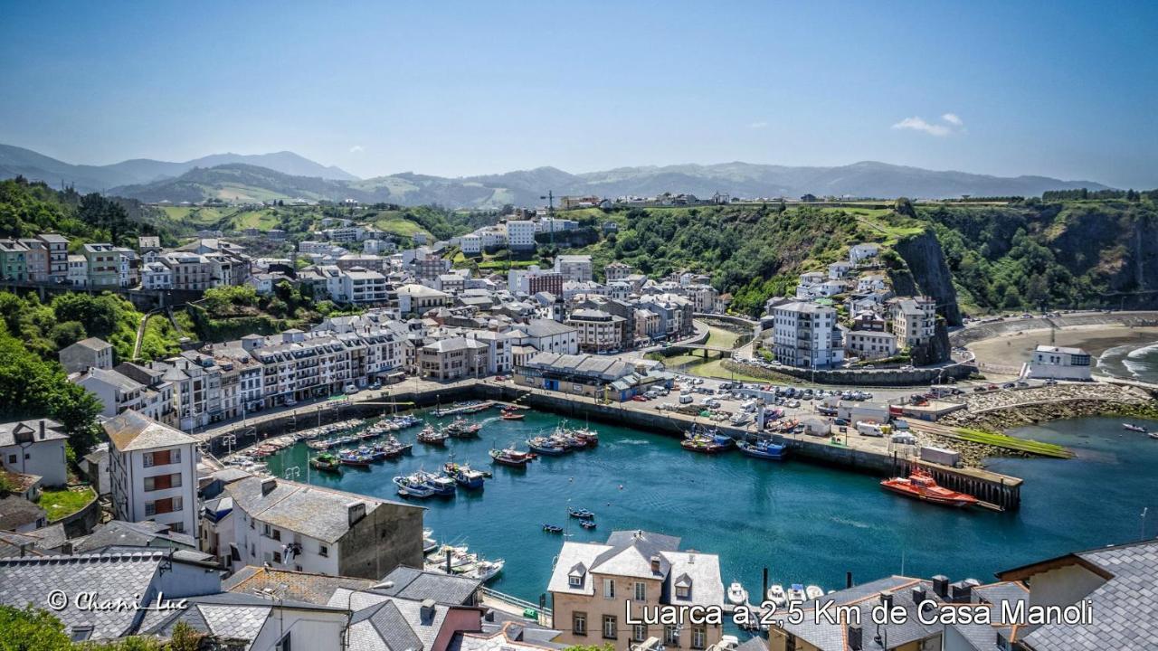 Casa Manoli Luarca Guest House Almuña Eksteriør bilde